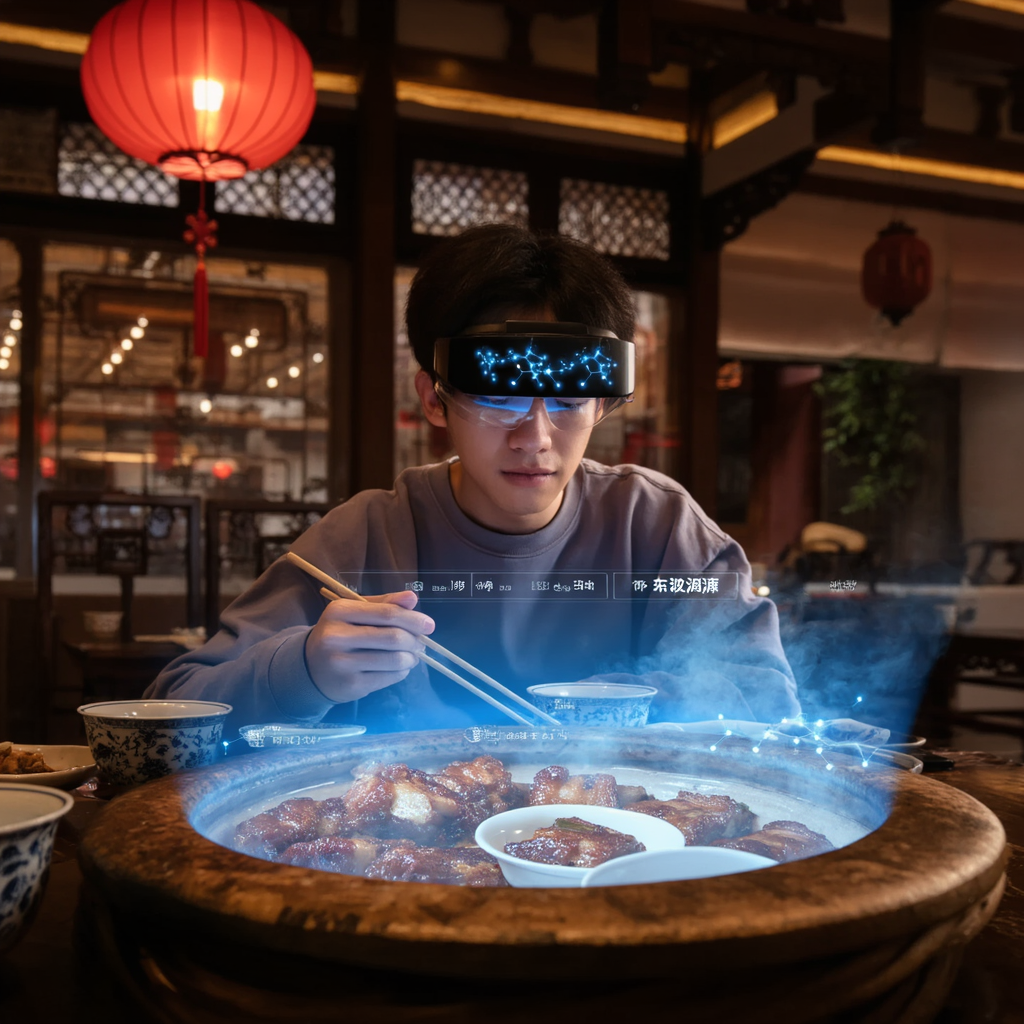 YOYO 1 AI眼镜在美食探寻中的应用场景