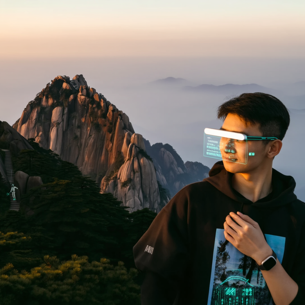 YOYO 1 AI眼镜在山川名胜中的应用场景